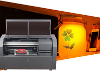 Flaschen-Etikettendrucker Printhead Auto Cleaning USB LED-UVlampen-CMYKW Dpi 3,0 720 - 1220