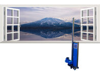 Mehrgeschwindigkeits- Mehrfarben- stille UV-Druckmaschine der Wand-3d