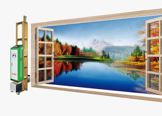 Wand-Drucker-Robot Glass Mural-Drucken der hohen Genauigkeits-2880dpi