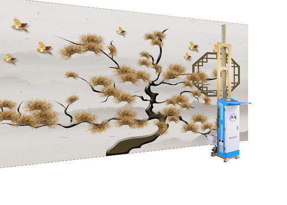 Tintenstrahl-Drucker Advertising Decoration ZKMC vertikaler Wand-3d