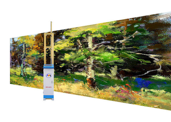 Wasserbasierte Wand-Tintenstrahl-Drucker-Machine 2m der Tinten-3D Druckhöhe