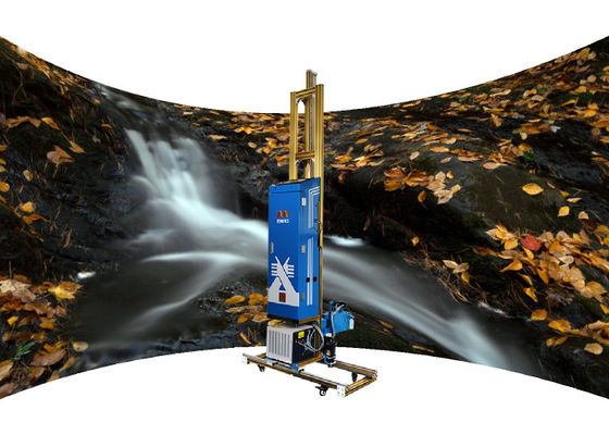 1.7m Wand-Druckmaschine 2880dpi hoher Genauigkeits-3d