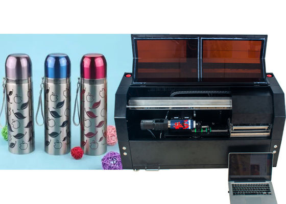 Bedruckbarer Zylinder-Druckmaschine Zkmc des Durchmesser-55-88mm automatischer drehender Flaschen-Etikettendruck