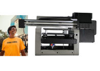 Flachbettdrucker Machine des CMYKW-T-Shirt Kleiderfaser-Stoff-A3