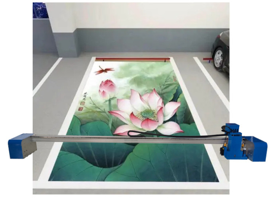 Bild 2880 des Boden-Grundparkplan-2.4m Multifunktionsflachbettdes drucker-3d UVtinte Dpi